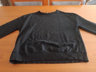 Sudadera Negra Talla S