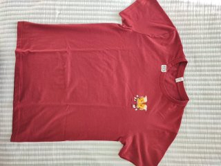 Camiseta Granate Talla S Unisex