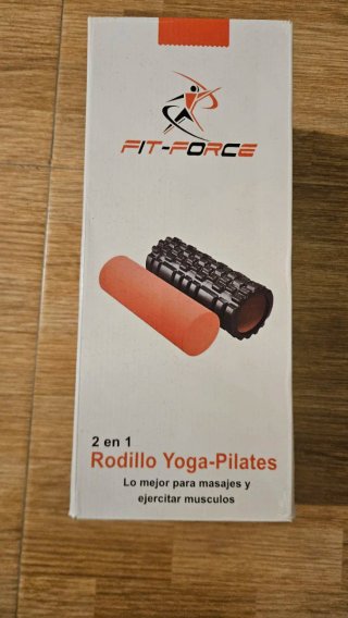 Rodillo Yoga-Pilates 2 en 1 Fit-Force