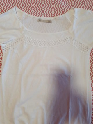 Camiseta Blanca Sfera Talla S