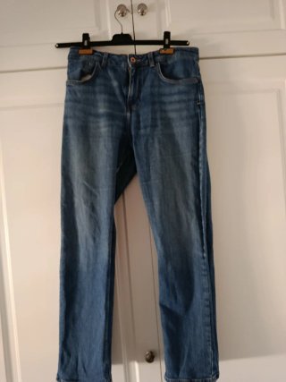 Pantalón vaquero azul de mujer