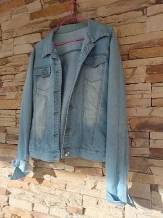 Cazadora Tejana Azul Talla XXL