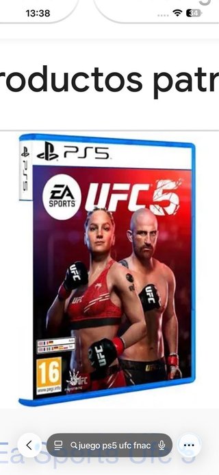 Juego PS5 UFC 5 EA Sports