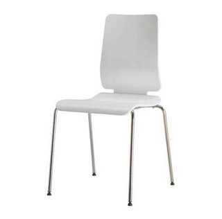 4 Sillas Gilbert IKEA Blancas