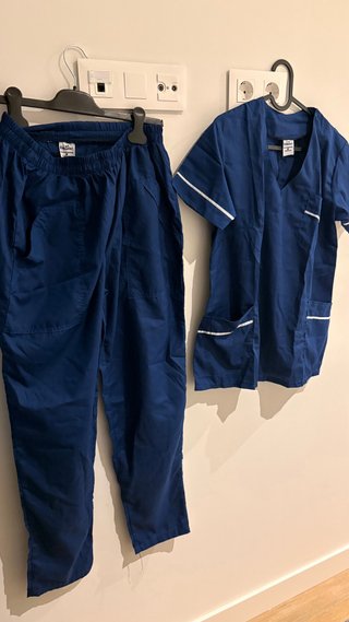 Ambo de Trabajo Azul