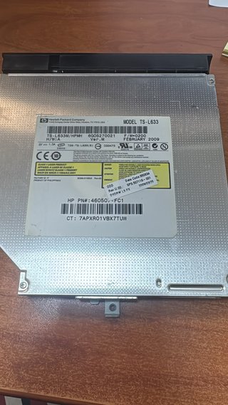 DVD Grabador para Portátil HP TS-L633
