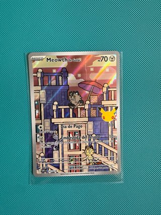 Carta Pokémon Meowth de Galar 141/128