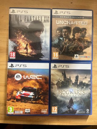 4 Juegos PS5 (PlayStation 5)