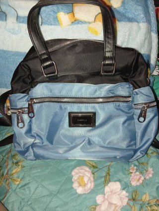 ( NUEVO ) Bolso Carpisa el corte inglés Azul y Neg