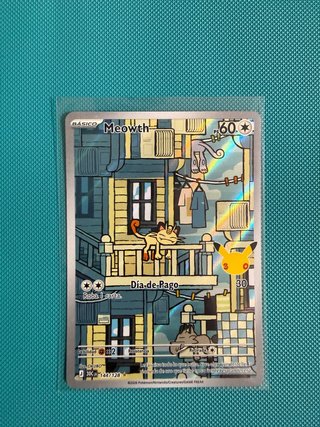 Carta Pokémon Meowth 144/128