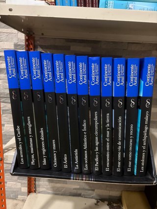 Colección de 12 libros Continente Azul