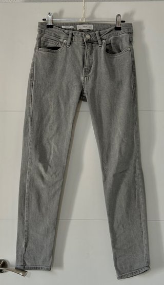 Jeans Mango Gris Talla XS