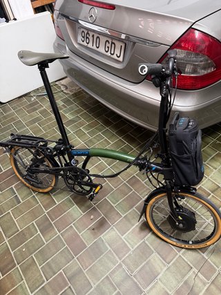 Bicicleta Eléctrica Plegable Brompton M6L C-Line