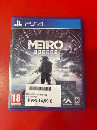 Metro Exodus (PS4)