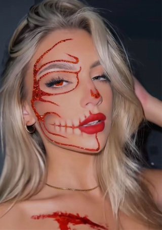 Maquillaje de Halloween a domicilio