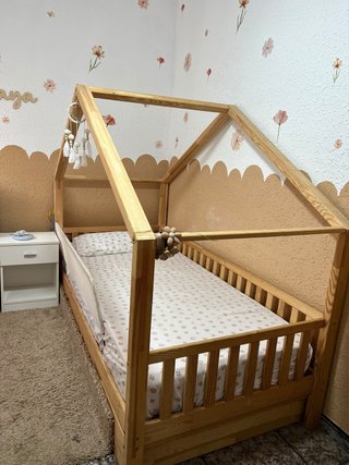 Cama Infantil Montessori de Madera