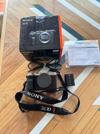 Cámara Sony a7c - 7500 disparos