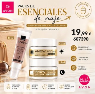 Set de Cremas Faciales Avon Anew