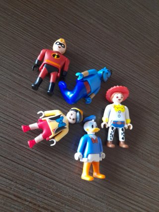 Lote de 5 figuras tipo Playmobil