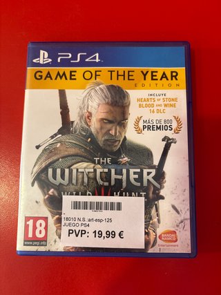 The Witcher 3: Wild Hunt GOTY Edition PS4