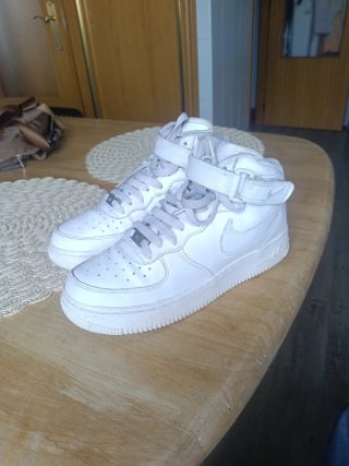 Zapatillas Nike Air Force 1 Blancas Talla 38