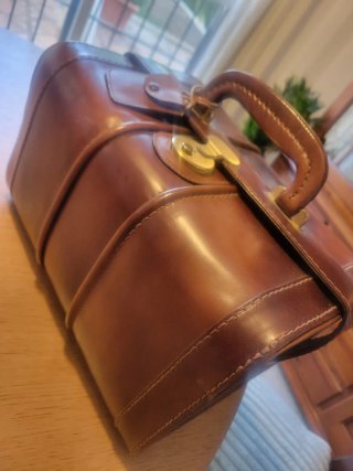 Neceser de Piel Boxcalf Marrón