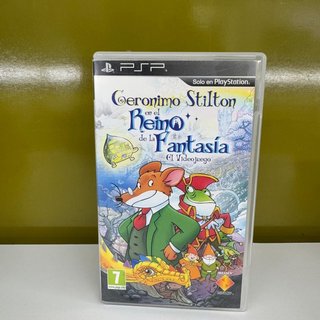 Videojuego PSP Geronimo Stilton en el reino de la fantasia
