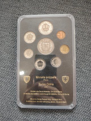 Set Monete Svizzere 1984