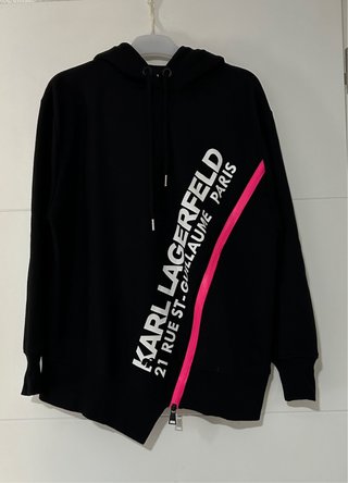 Sudadera Karl Lagerfeld Negra Talla XS
