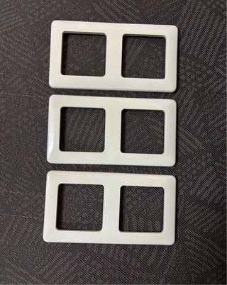 3 Marcos Dobles Niessen Serie 6000 Blancos
