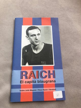 Raich, El capità blaugrana