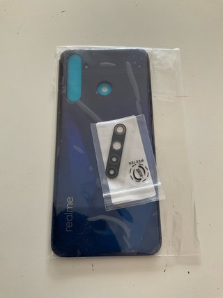 Tapa Trasera y Cristal Cámara Realme 5 Pro