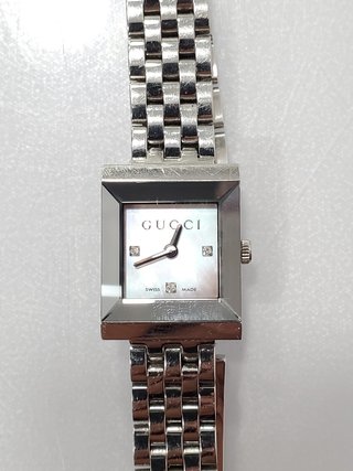 Reloj Alta Gama Señora Gucci 3P Diaomond 128.4