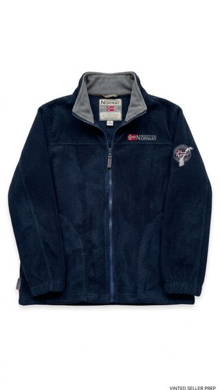 Chaqueta Forro Polar Geographical Norway Azul