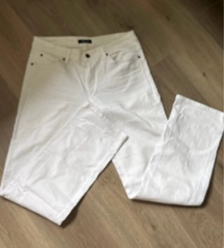 Jeans Blancos Massimo Dutti Talla 40
