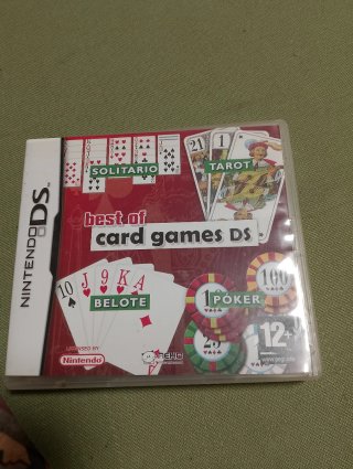 Juego Best of Card Games con manual (Nintendo DS)