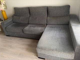 Sofá cama con chaise longue