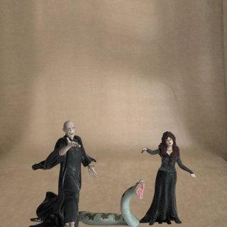 Figuras Schleich Harry Potter: Voldemort y Bellatr