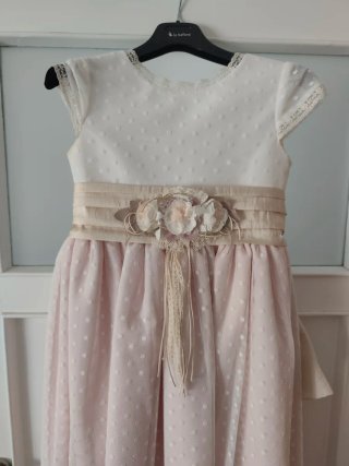 Traje de comunión Tizzas beige