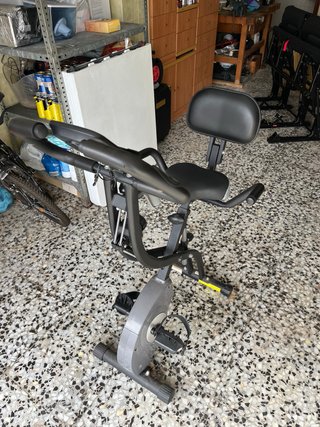 Bicicleta estática plegable