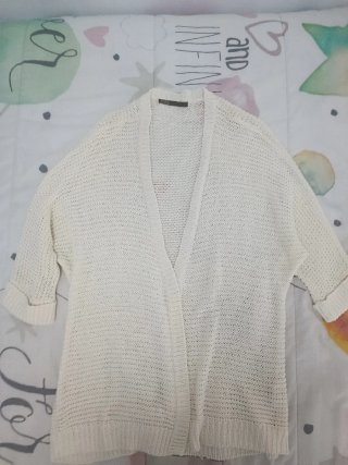 Rebeca de punto beige