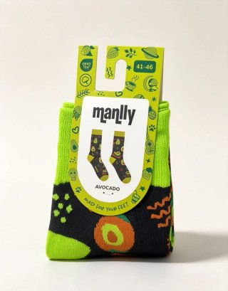 Calcetines Manlly Aguacate Talla 41-46
