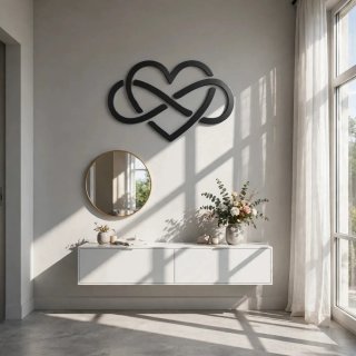 Decoración Corazón Infinito