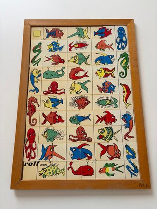 Puzzle Dominó de Madera Rolf