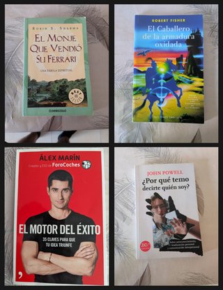 Lote 4 libros de autoayuda y desarrollo personal