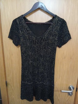 Vestido de mujer con brillantes