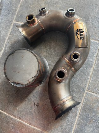 Downpipe 2.0 TDI AMP Motorsport