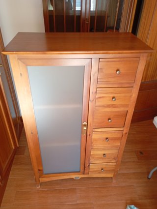 Armario de pared de madera