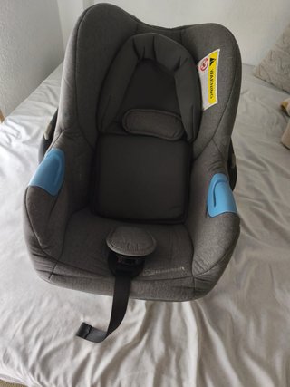 Silla de coche para bebé Kinderkraft gris