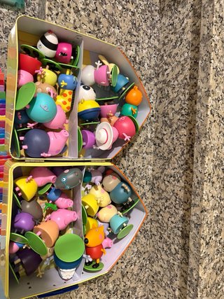 Maletín con Figuras de Peppa Pig